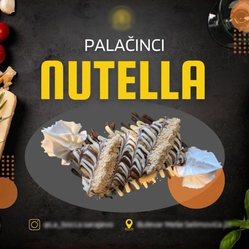 Novo: Palačinci Nutella